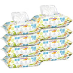HAPPY BUM Baby Wipe Wet Wipes, Baby Wipes Unscented, 8 Packs, 640 Count