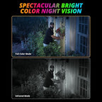 Defender GO 2K AI Powered WiFi Indoor/Outdoor Home, Business, Pet, Baby Security Camera, AI Detection, Dual Band, Spotlight/Siren, Color Night Vision, 2-Way Talk, Works with ClearVu App, 2 Pack