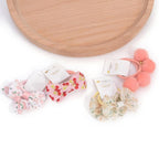 Boutique Hair Ties with Bows, 20 Pcs Baby Hair Accessories, 1.2 Inch Hair Bows Hair Ties for Newborns, Toddlers, Little Girls, Kids - Set-F