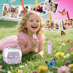 Mini Karaoke Machine for Kids Girls: Unicorn Portable Bluetooth Speakers with 2 Wireless Mic Toys for Girls Age 4-6 7 8 9 Years Old Girl Gifts Birthday Gifts for 5 6 7 8 9 10 11 Years Teens Purple