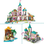 LEGO Disney Princess Castle & Royal Pets Kids Toy - Pretend Play Building Set for Girls and Boys, Ages 6+ - Includes Ariel, Rapunzel, Jasmine, Moana, and Mulan - Gift Idea for Birthdays - 43267
