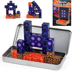 3 otters 32PCS Magnetic Building Blocks, Magnetic Cubes Portal Travel Toys for Kids Construction Sensory Toys for Toddler 3 4 5 6 7 8