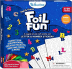 Skillmatics Foil Fun - Letter & Number Stickers, Mess-Free Art, Project Kits, DIY Colorful Creative Activity, Gifts for Ages 5, 6, 7, 8, 9, and Up
