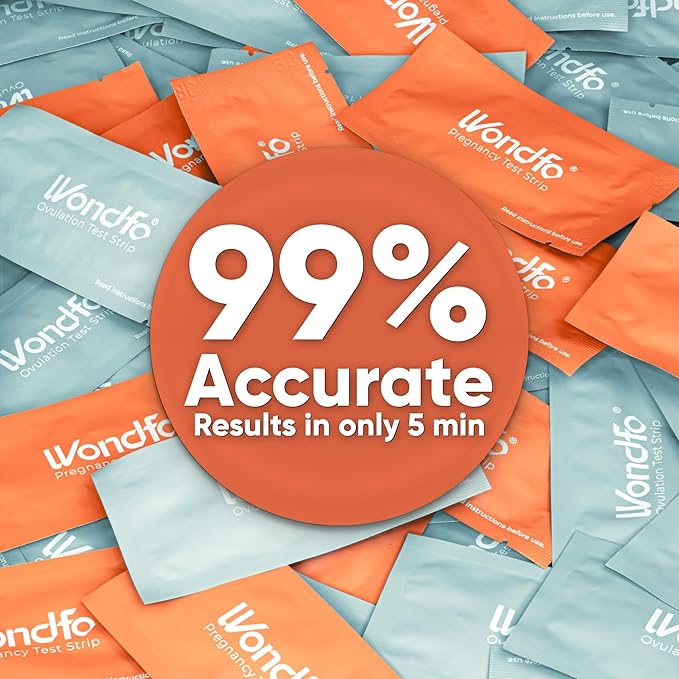 Pregnancy Test Strips and Ovulation Test Strips Combo Pack- Ovulation Predictor Tests and Pregnancy Tests -Reliable Home Testing for Family Planning