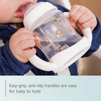 NUK Learner Cup, 6+ Months, Fun Fruits and Animals, Amazon Exclusive Collection, 5 Oz, Pack of 2 – BPA Free, Soft Spout, Spill Proof Sippy Cup