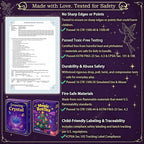 AMIZEY Fairy Potion Kit for Kids with Crystal Growing Toy - 20 Bottles - Gifts for Girls Ages 6-12