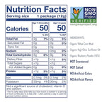 Little Bellies Organic Puffs Variety Pack, Blueberry & Apple and Cinnamon (Pack of 18)