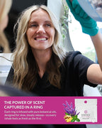 Essence Wearable Aromatherapy Nasal Diffuser – Nausea Relief Essential Oil Nose Ring – Personal Scent Clip for Travel, Work & Everyday Use – Made in USA (3 Pack)