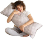 Pharmedoc Body Pillow, Pregnancy Pillows, Side Sleeper Pillow, Long, Memory Foam Pillow, Arabesque