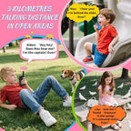 3 Pcs Walkie Talkies for Kids Rechargeable 3 KM Handheld Walkie Talkies Long Range 22 Channel 2 Way Radio Birthday Party Gifts for 3-12 Years Old Girls Boys Outside Adventure Camping Hiking