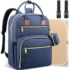 Baby Diaper Bag Backpack, Travel Diaper Bags for Baby Girl Boy Large Capacity Baby Bag Backpack for Women Peacock Blue