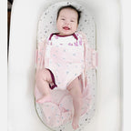 Happiest Baby SNOO Sleep Sack - 100% Organic Cotton Baby Swaddle Blanket - Doctor Designed Promotes Healthy Hip Development - 3-Pack Bundle (White, S, M, L)