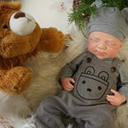 Lifelike Reborn Baby Dolls Boy - 18-Inch Baby Soft Body Realistic-Newborn Baby Doll Full Silicone Baby Dolls with Toy & Gift Box for Kids