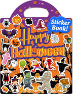 Benresive Reusable Sticker Book for Toddlers 2-4 Years, Fun Travel Stickers for Kids, Waterproof Sticker Books for Toddlers 1-3, Crafts Activities for Todddlers 1-3 2-4 3-5 - Halloween