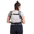 Beco Gemini Baby Carrier Newborn to Toddler - Front, Back and Hip Seat Carrier, Baby Carrier Backpack & Baby Front Carrier with Adjustable Seat, Ergonomic Baby Holder Carrier 7-35lbs (Jade Leopard)