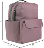 RED ROVR Mini Roo Lightweight Backpack | 6 pockets for everyday essentials (Mauve)
