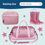 Wildkin 15-inch Kids Backpack – Durable, Padded, Adjustable for School & Travel - Pink Glitter