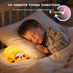 DREAMING MY DREAM Night Light for Kids,Squishy Sloth Night Light,LED Novelty Animal Nightlight,3 Levels Dimmable,30Min Timer Nursery Lamp for Kids, Bedroom Baby Boys Girls Gifts