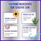 California Baby Calendula Cream (Unscented) | 100% Plant-Based Moisturizer | Soothing Unscented Baby Lotion | Hypoallergenic Lotion | 1.8 oz / 51g