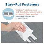 ECR4Kids SoftZone Junior Mix n' Match Step, Beginner Playset, Green, 2-Pack