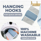 Comfortable Baby Bath Kneeler and Elbow Rest Pad Set – Thick Memory Foam Bath Kneeling Pad with Elbow Support – Baby Bathtub Cushion with Toy Organizer for Bathing Infant or Toddler - Blue