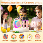 Mini Karaoke Machine for Kids Adults: Portable Karaoke Machine with 2 Wireless Mics for Home Party - Singing Karaoke Speaker Toy Gift for Girls Boys Ages 4 5 6 7 8 9 10 11 12+ Years Old Birthday