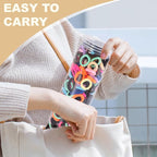 TaShow 500 Count Baby Hair Ties for Infants, Mixed Color, Soft Elastic Ponytail Holders for Toddler Girls, Cotton Baby Girl Hair Ties, 18 Colors