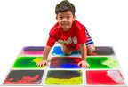 Art3d Liquid Fusion Activity Play Centers for Children, Toddler, Teens, 12" X 12" Pack of 9 Tiles