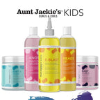 Aunt Jackie's Kids Baby Curls, Moisture Rich Curling and Twisting Custard for Naturally Curly, Coily and Wavy Hair, 15 oz