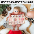 Puzzles for Toddlers Boy and Girl, Personalized Name Puzzle, 12 Month Toy, Gifts for 0 1 2 3 Years Old, Baby Gifts, Baby Shower, Christmas, NewBaby Gift, 0 3 6 9 12 18 24 36 Months