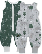 TotAha Toddler Sleep Sack with Legs, 0.5 TOG Light and Soft Baby Sleeping Bag, Walker Sleep Sack for Babies 12-24M, 2T-3T