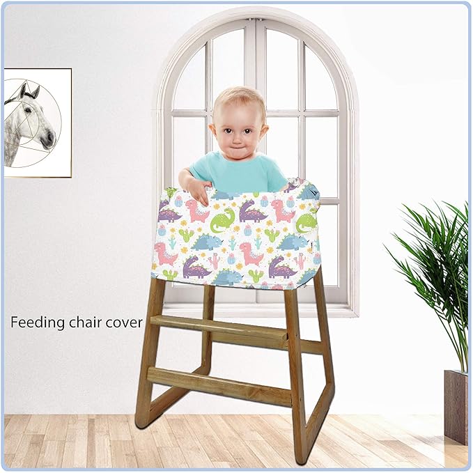 Car Seat Covers Canopy Cover - Multi-use Cover Carseat Canopy, Breathable Breastfeeding Cover, Car Seat Covers for Bbies, Boys & Girls Shower Gifts (Colorful Dinosaur)