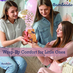 PaciBamber - Natural Pacifier and Baby Teething Toy Amber Oil Pacifier, Special Baltic Amber with Natural Rubber BPA-Free and Soft for Sore Gums, Baby Pacifiers 6-12 Months (PaciBamber-2unit)