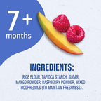 Gerber Snacks for Baby Teethers, Gentle Teething Wafers, Mango Raspberry, 1.7 Ounce, 12 Count Box (Pack of 6)