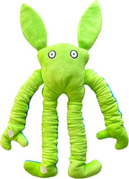 Mushies Stretchable Pop Tube Toy – Extra-Long 18" Retractable Arms/Legs, Hook and Loop Hands/Feet – Wearable, Bendable Fidget for Focus, Mood & On-The-Go Fun