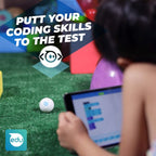 Sphero Mini Golf (White) - Coding Robot Ball - Educational Coding and Gaming for Kids and Teens - Bluetooth Connectivity - Interactive and Fun Learning Experience for Ages 8+