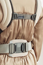 BabyBjörn Baby Carrier Harmony, Cream, 3D Mesh, 3-in-1 Ergonomic Baby Carrier; Newborn, Facing-in, Outward-Facing, and Back Carrying Positions Supported (7-40 lbs), Newborn to Toddler