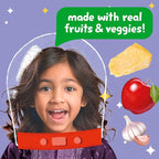 Get'ems! from Gerber, Snacks for Kids, Parmesan Space Crackers, Made with Real Veggies & Fruits, Iron & Vitamin E - 4 pack