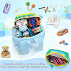 Accmor Toddler Leash Backpack with Anti Lost Wrist Link, Cute Dinosaur Bag Children Safety Walking Harness with Removable Little Pouch, Kids Travel Essential Mini Back Pack with Tether for Baby Boys