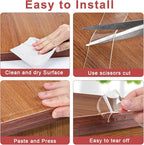 Corner Protectors Baby Proofing,Clear Corner Protector,Soft Edge Protector 32.8ft(10M) Corner Guards Furniture Corner&Edge Safety Bumpers with Upgraded Strong Adhesive for Furniture&Sharp Corners