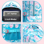BLUEFAIRY Kids Backpack for Girls Elementary Primary Middle School Bags for Aged 8-10 for Teens Childs Bookbags Back to School Book Bags Mochilas para Niñas de 6 7 8 9 10 Años Tie-dye Blue