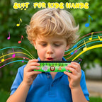 UPINS Harmonica,16 Holes Cartoon Harmonica Musical Instrument,Beginners Harmonica for Musical Party,Harmonica for Music Class(6 Styles)