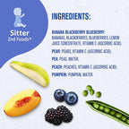 Gerber Stage 2 Baby Food, Farmers’ Market Puree Tubs, No Added Colors or Flavors, Baby Puree, Variety 32-Pack