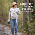 Baby Wrap Carrier - Premium Cotton Baby Carrier Wrap for Newborn to Toddler- Infant Carrier- Baby Holder One Size Fits All with Front Pocket (Black) by Max&so