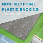 1.3" Thick Educational Baby Floor Play Mat 59x79, Basic Padded Memory Foam Kids Mat, Non-Slip Plush Playmat for Nursery Playroom Classroom (Race Track)