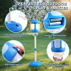 Bubble Machine for Kids Bubble Blower Maker with Lights and Music Automatic Bubble Stand Machine for Parties Birthday Wedding Toddlers Kid Summer Outdoor Toys