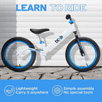 Balance Bike: for Big Kids Aged 4, 5, 6, 7, 8 and 9 Years Old - No Pedal Sport Training Bicycle | 16inch Wheel