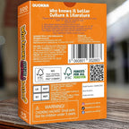 QUOKKA Board Games for Kids 8-12 and Family - Educational Card Game for Kids Age 12+ - Who Knows Culture and Literature Better? - 500+ Questions - Trivia for Family Game Night and Travel Fun