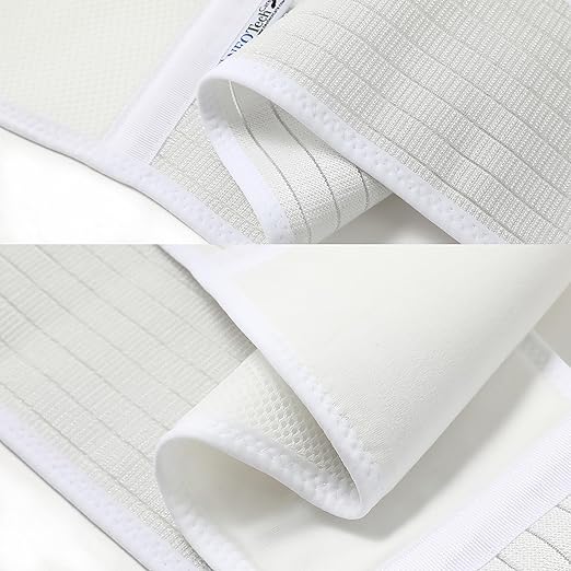 NeoTech Care Adjustable Maternity Belt - Light and Breathable Pregnancy Belly Support Band for Pregnant Women (White, Extra Large Size)