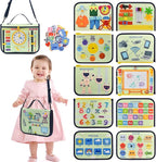 STEAM Learning Busy Board, Educational Activity Center for Kids